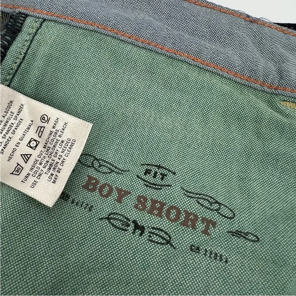 Anthropologie Jean Shorts Womens Size 29 Stretch Denim Cut-Offs Holding Horses - Picture 6 of 10